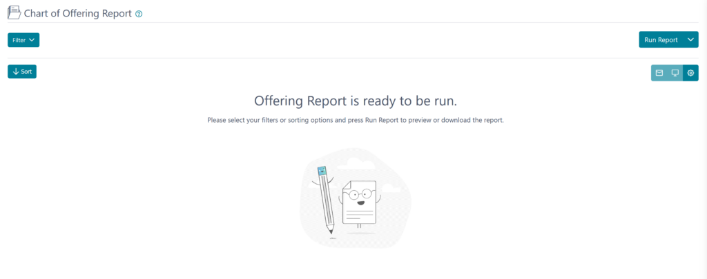 Offering Net Chart of Offering Report – actscloud.net