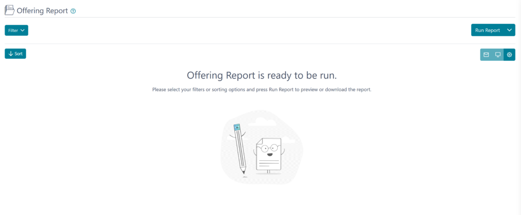 Offering Net Offering Report – actscloud.net